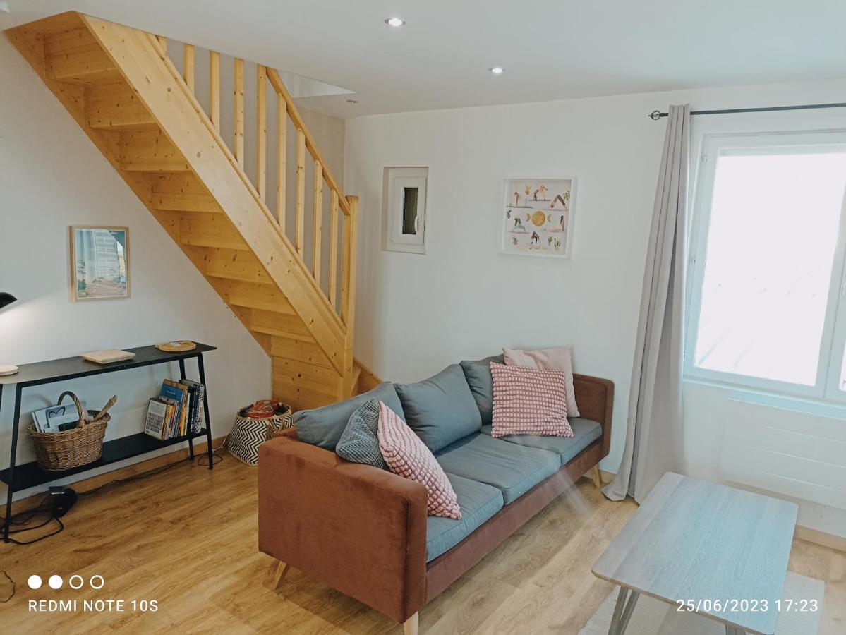 Spacieux Appartement En Duplex 멜리몽-플라주 외부 사진